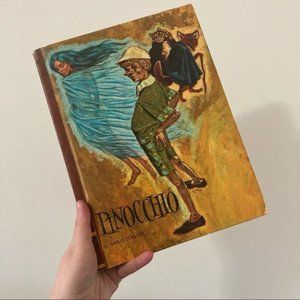 Vintage 1968 Pinocchio Book